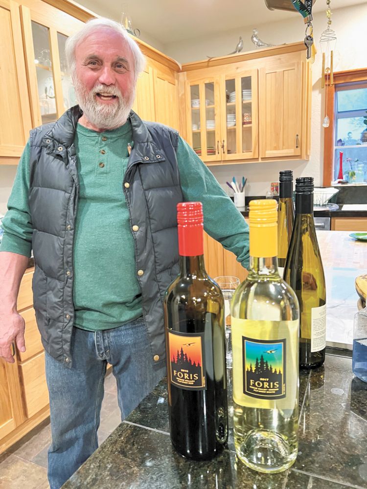 Foris Vineyards and Winery founder and raconteur Ted Gerber.##Photo by Sarah Murdoch