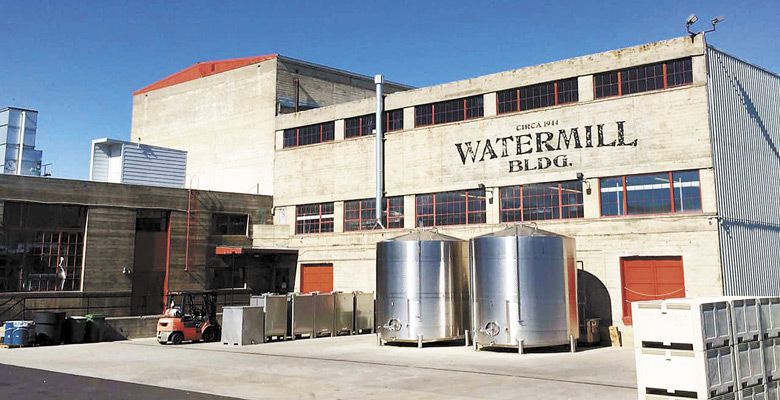 Watermill Winery, established in 2005 by the Brown Family who has farmed apples in the region for three generations, stands in the center of town. ##Photo by Patty Mamula