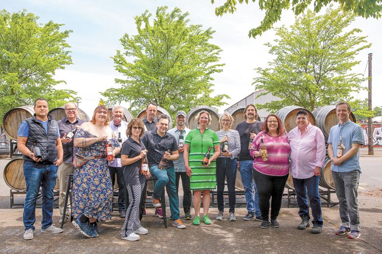 The many winemakers and owners that are also members of the PDX Urban Wineries Association.##Photo provided by PDX Urban Wineries Association The many winemakers and owners that are also members of the PDX Urban Wineries Association.##Photo provided by PDX Urban Wineries Association