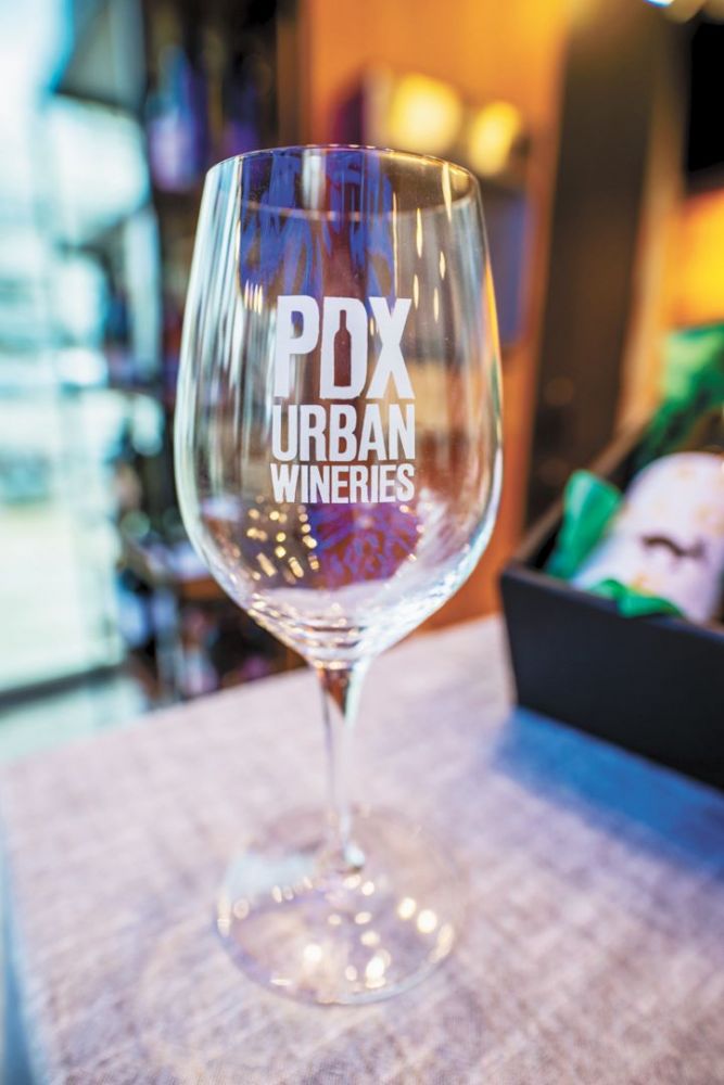 Event guests can select from over 30 samples, all produced within Portland’s city limits.##Photo provided by PDX Urban Wineries Association