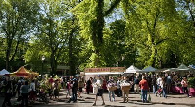 Portland Farmers Market at Portland State University is one of the biggest and best in the state. Photo by Andrea Johnson. Portland Farmers Market at Portland State University is one of the biggest and best in the state. Photo by Andrea Johnson.