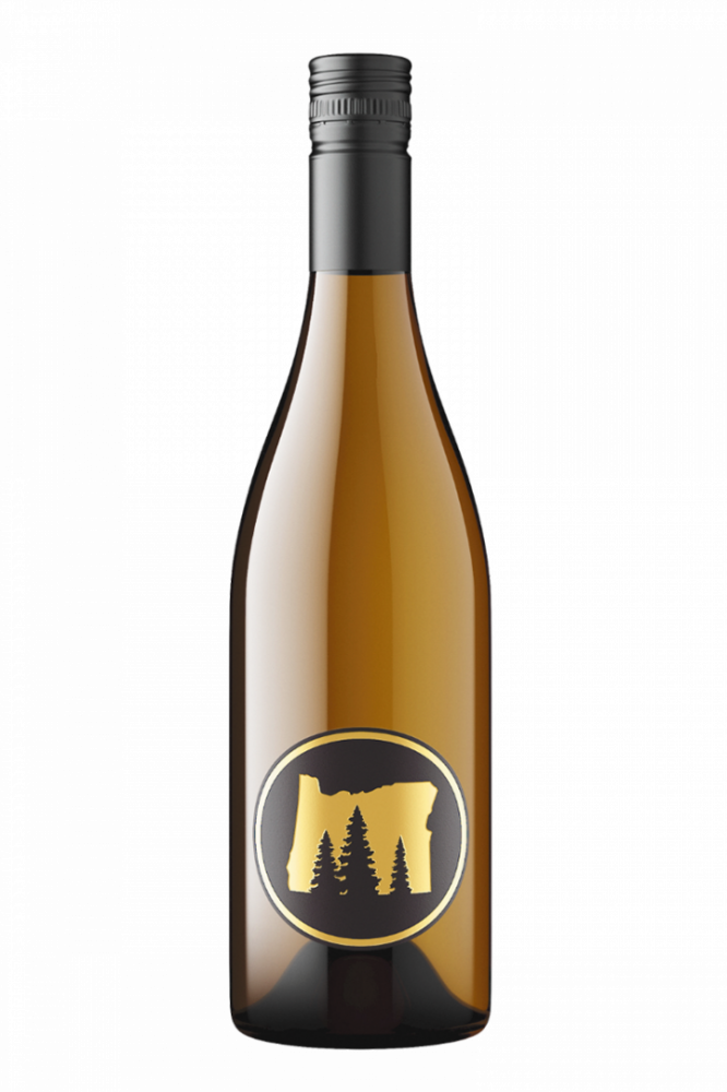 A bottle of Planet Oregon&rsquo;s White Field Blend. ## Photo provided By Planet Oregon
