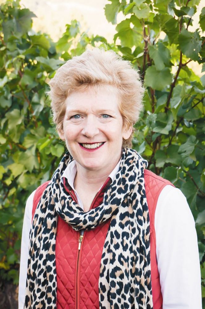 Page Knudsen Cowles, managing partner at Knudsen Vineyards and active volunteer. ## Photo provided by Knudsen Vineyards