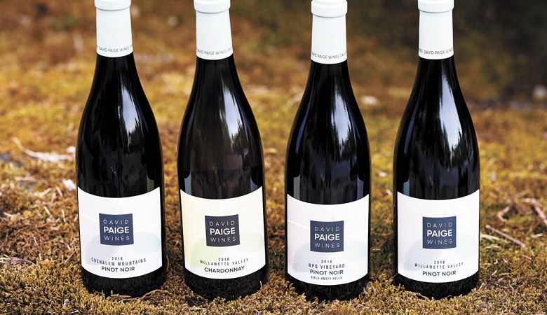 David Paige Wines has released three Pinots and one Chardonnay made by longtime winemaker David Paige. ##Photo by Andrea Johnson