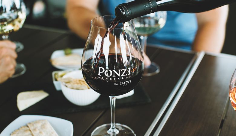 Ponzi Pinot Noir. ##Photo by Cheryl Juetten