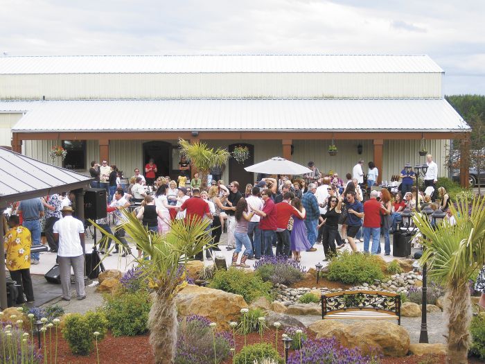 The Cubanísimo Vineyards tasting room and event facility in Salem hosts numerous functions each year, including weddings, anniversaries and monthly salsa dance parties. Photo provided. The Cubanísimo Vineyards tasting room and event facility in Salem hosts numerous functions each year, including weddings, anniversaries and monthly salsa dance parties. Photo provided.