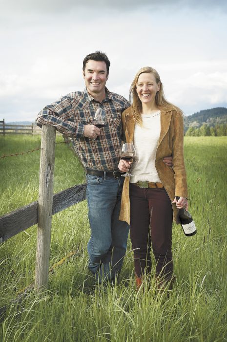 Michael Davies and Anna Matzinger of Matzinger-Davies Wines. Michael Davies and Anna Matzinger of Matzinger-Davies Wines.