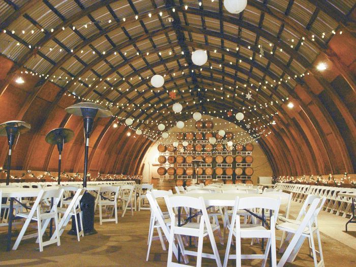 Pyrenees’ barrel room was finished by Dietz. Photo by Jade Helm. Pyrenees’ barrel room was finished by Dietz. Photo by Jade Helm.