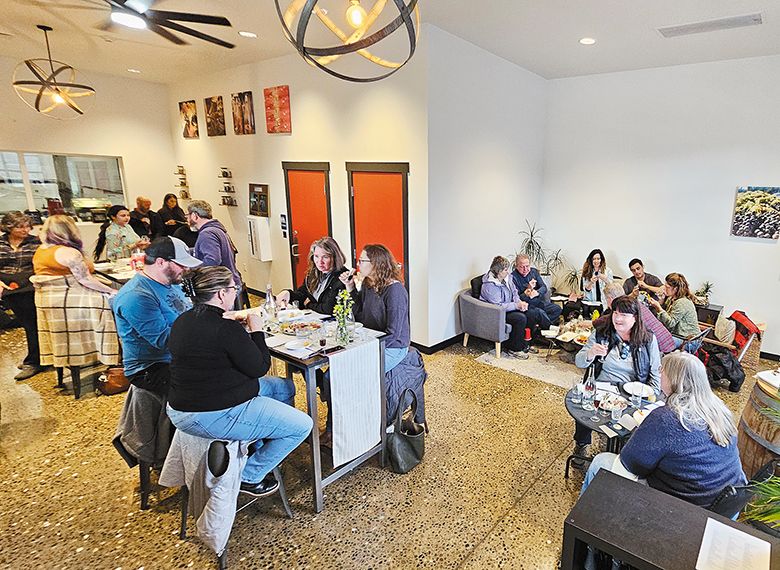 A crowded Quady North tasting room during one of the winery’s “Story Behind the Sip” sessions. ## Photo provided by Quady North A crowded Quady North tasting room during one of the winery’s “Story Behind the Sip” sessions. ## Photo provided by Quady North
