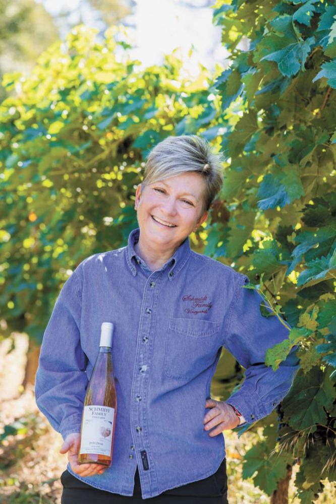 Schmidt Family Vineyards’ winemaker René Brons.##Photo by Molly Bermea