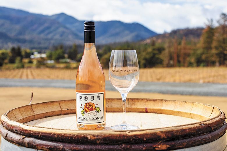 One of Quady North’s newly bottled rosés.##photo credit: Matty H Photography One of Quady North’s newly bottled rosés.##photo credit: Matty H Photography