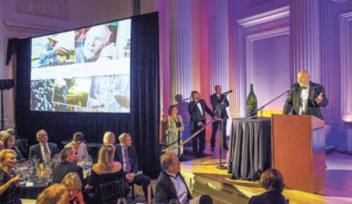 During this year’s ¡Salud! Dinner and Auction Gala, Nov. 10, at the Governor Hotel in Portland, Dick Erath was honored with the 2012 Legacy Winemaker award for his contributions to the industry and steadfast support for the program.