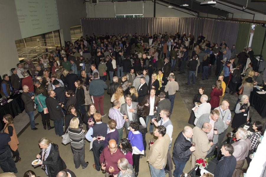 Friday’s Big Board Auction, hosted at Ponzi Vineyards for the first time, raised $203,000, a record for this portion of the event.