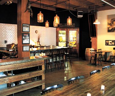 Diners at Sauvage in Southeast Portland can peed inside Fause Piste winery, also owned by Jesse Skiles.