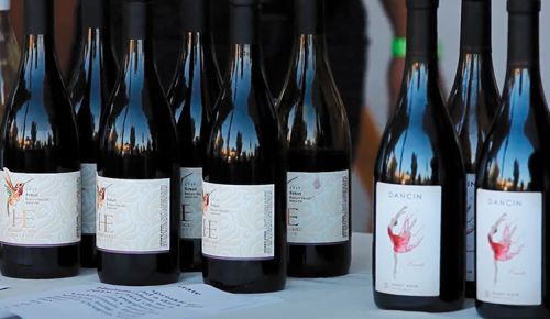 Bottles of Rogue Valley wines. ## Photo provided by Travel Medford