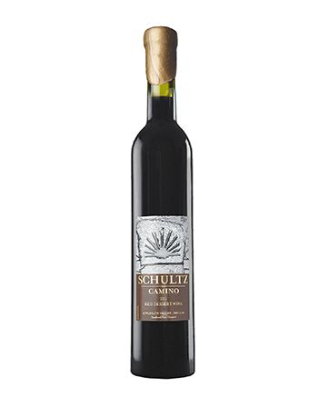 A bottle of Schultz Glory Oaks Vineyard port-style Tempranillo called Camino. ## Photo provided by Schultz Glory Oaks Vineyard