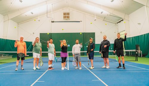 Meet the industry professionals finding room for wellness and fitness in the wine world. From left: Laurent Montalieu, Frank Foti, Ben Belletto, Sarah Murdoch, Mike Duffy, Shardul Ghogale, Matt Vuylsteke and Bryan Laing. ## Photo by Tom Grissom