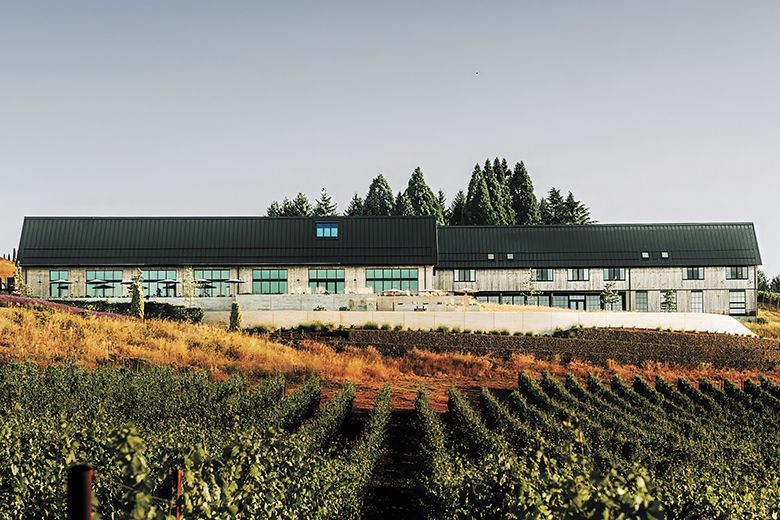 The Grange Estate, located in the Dundee Hills.  ## Photo provided by Foley Family Wines