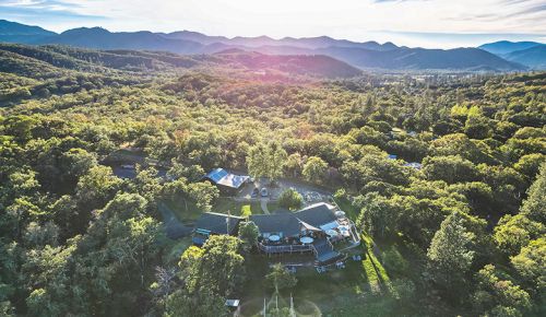 The Punch House property from the air. ## Photo by Aaron Hagen, Beartooth Media