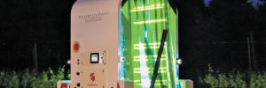 Willamette Valley Vineyards  UV-C robot eliminates the need for organic sulfur or fungicides.##Photo provided by Willamette Valley Vineyards