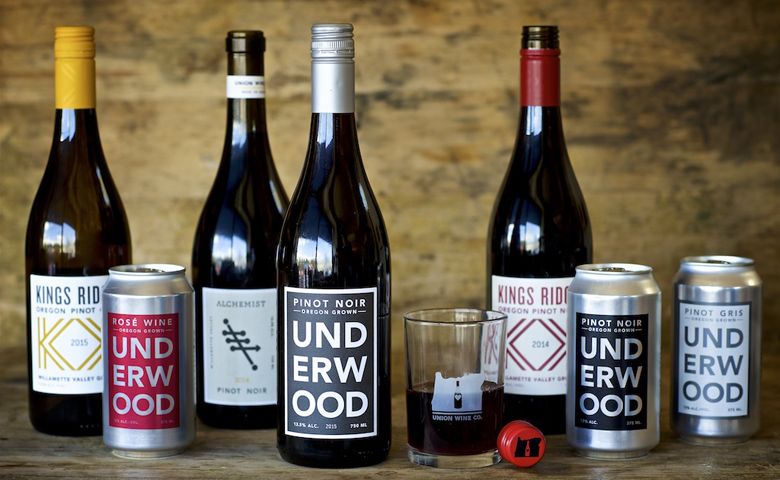 Union Wine Co. produces fine wines in both cans and glass. #Photo provided