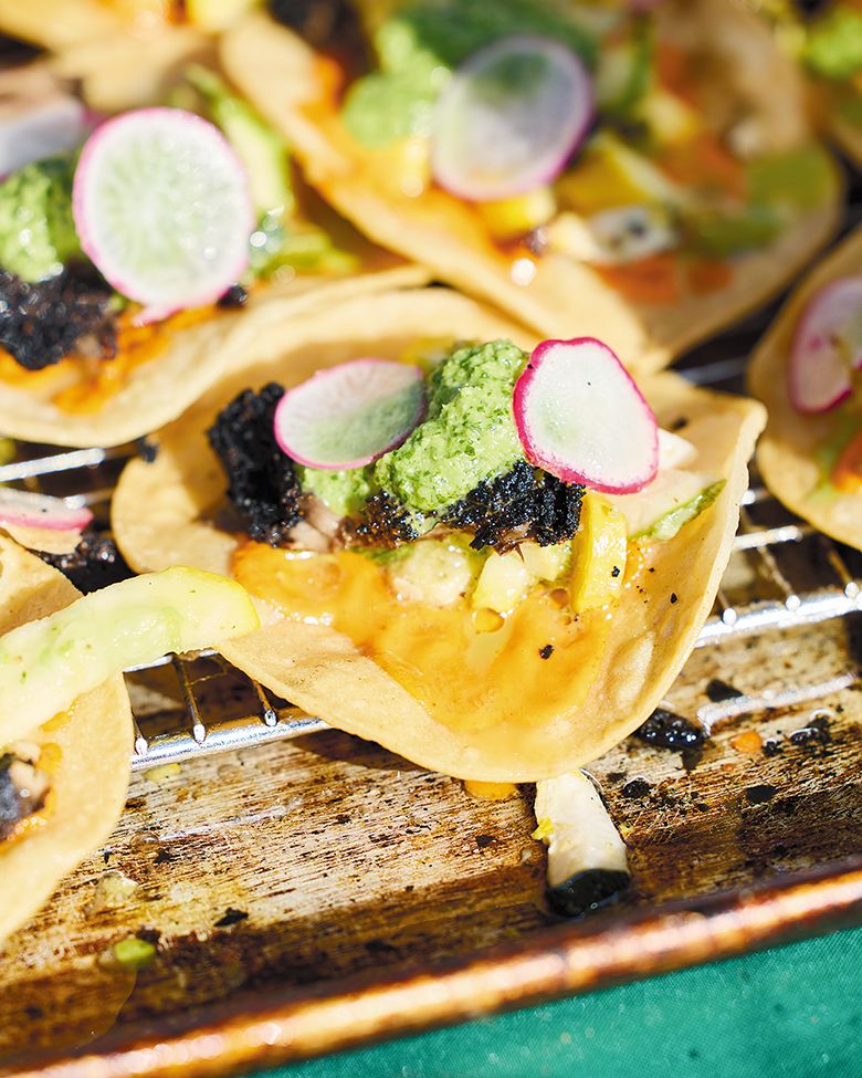 Small tostados created with donated food. ## Photo provided by Urban Gleaners Small tostados created with donated food. ## Photo provided by Urban Gleaners
