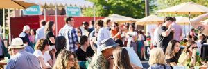 Diners at last year’s Summer Supper, an Urban Gleaners’ fundraising event. ## Photo provided by Urban Gleaners