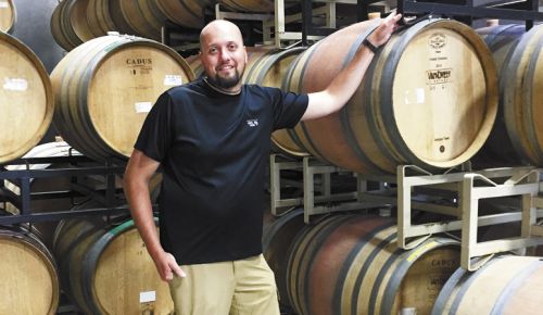 Van Duzer Vineyards winemaker Florent Merlier. ##Photo by Patty Mamula