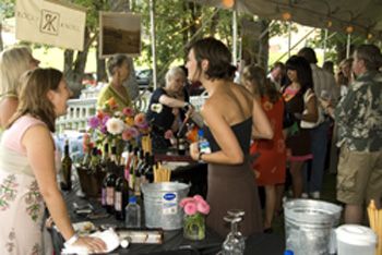 Guests and winery representatives enjoy last year s World of Wine Festival at Del Rio Vineyards.  This year, more than 500 tickets are expected to be sold.  Photo provided.