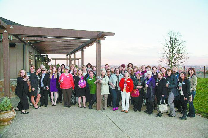 Member of WOW gather for an event at Durant Vineyards in Dayton Member of WOW gather for an event at Durant Vineyards in Dayton