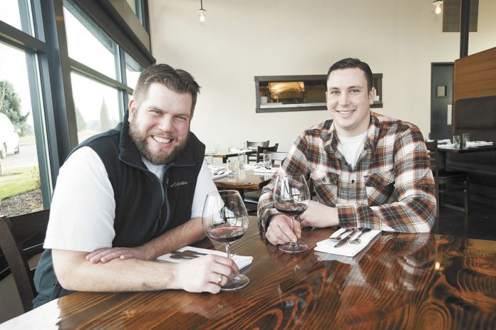 Scott Cunningham (left) and Jess Kincheloe of Walnut City Kitchen.