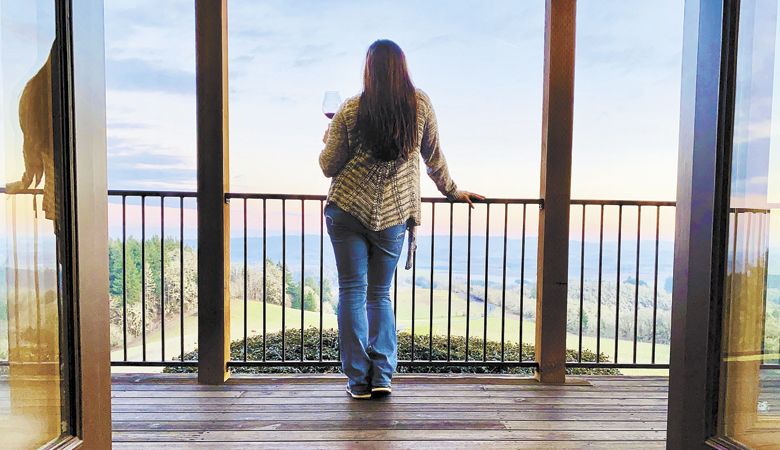 Stunning views and top-notch hospitality await guests at the Youngberg Hill Inn & Vineyard near McMinnville. ##Photo courtesy of Youngberg Hill