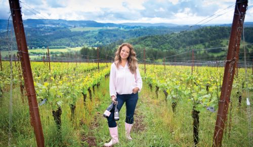 Jessica Mozeico co-founded Et Fille Wines in 2003 with father Howard. ## Photo by Carolyn Wells-Cramer