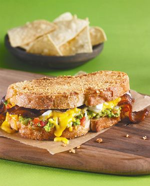 Chips and Guacamole Grilled Cheese. Photo by Maren Caruso.