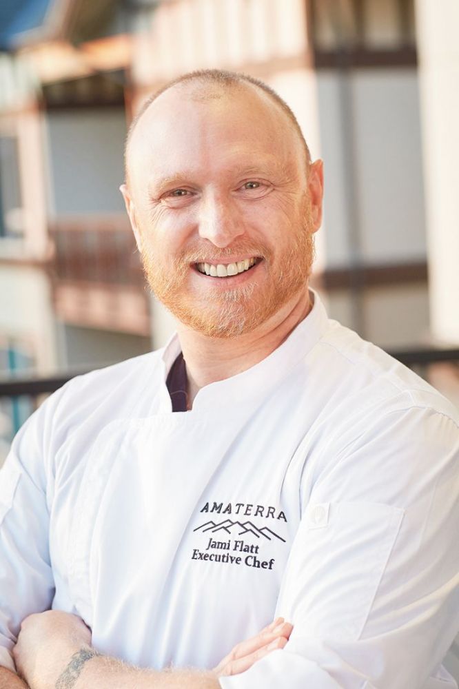 Jami Flatt, executive chef at Amaterra ## Photo by John Valls