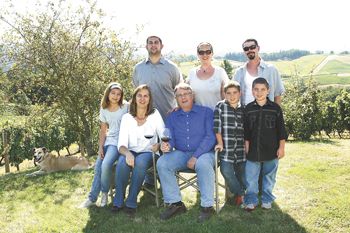Back (left to right): son, Nate Chambers, daughter, Kaitlyn
Clements, son-in-law, Jeramie Clements. Front (left to right): granddaughter, Samantha Clements, Carla and Kevin Chambers, and twin grandsons, Joshua
and Jordan Clements.Darcy Davis photo Back (left to right): son, Nate Chambers, daughter, Kaitlyn
Clements, son-in-law, Jeramie Clements. Front (left to right): granddaughter, Samantha Clements, Carla and Kevin Chambers, and twin grandsons, Joshua
and Jordan Clements.Darcy Davis photo